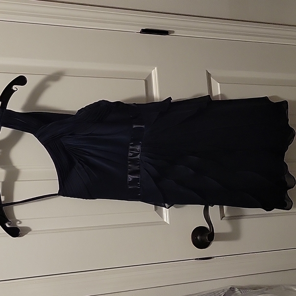 Adrianna Papell Navy Cocktail Dress - Picture 1 of 4